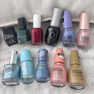 Assorted Nail Polish Lot